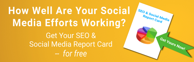 SEO & Social Media Report Card CTA copy